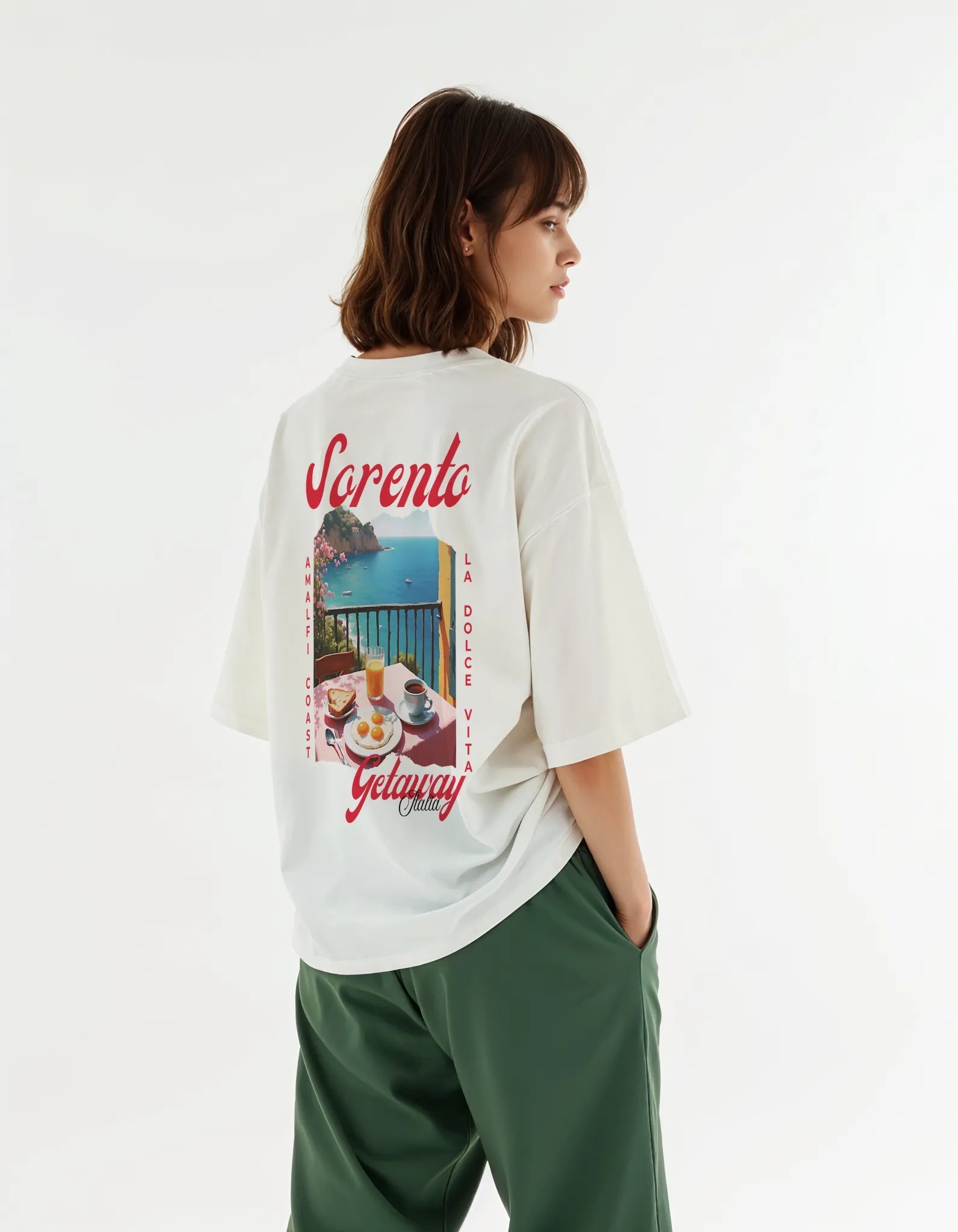 Lunch in Sorrento Tee | Quick-Dry Cooling T-shirt
