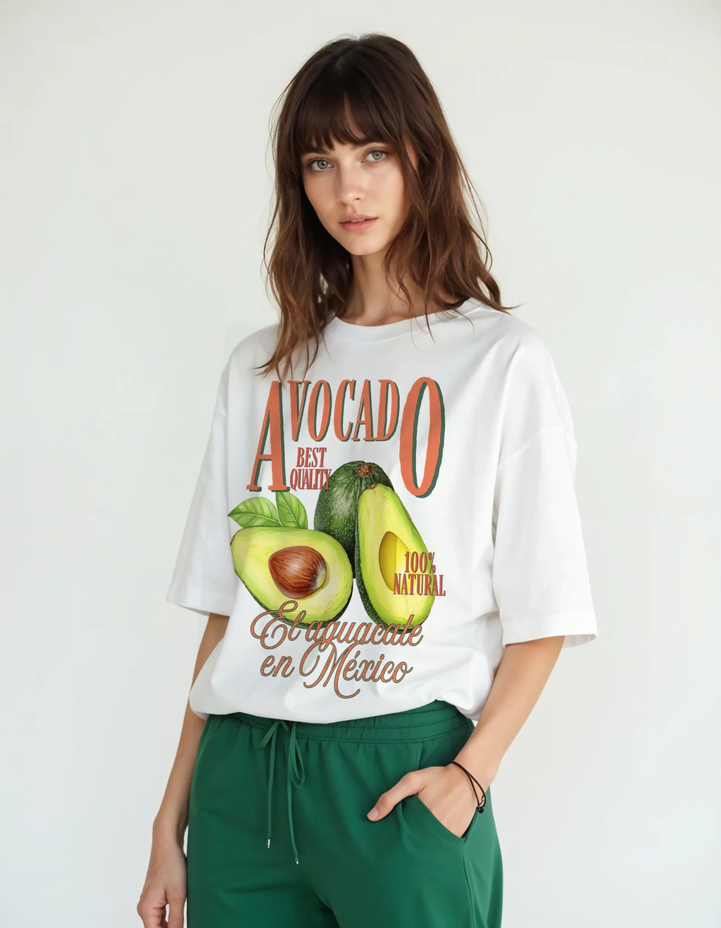 Avocado Tee | Quick-Dry Cooling Streetwear T-shirt