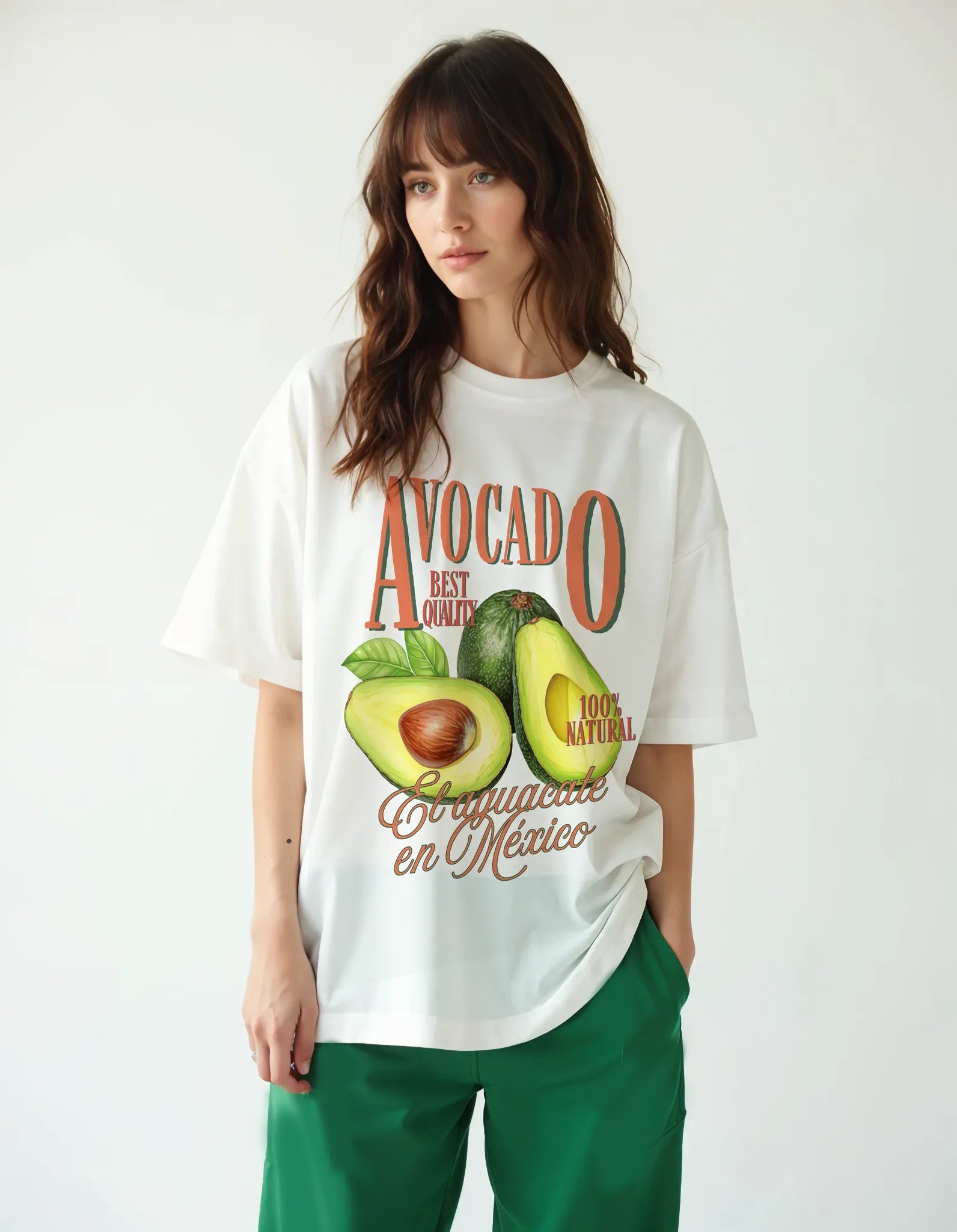 Avocado Tee | Quick-Dry Cooling Streetwear T-shirt