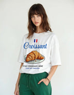 Croissant Tee | Quick-Dry Cooling T-shirt