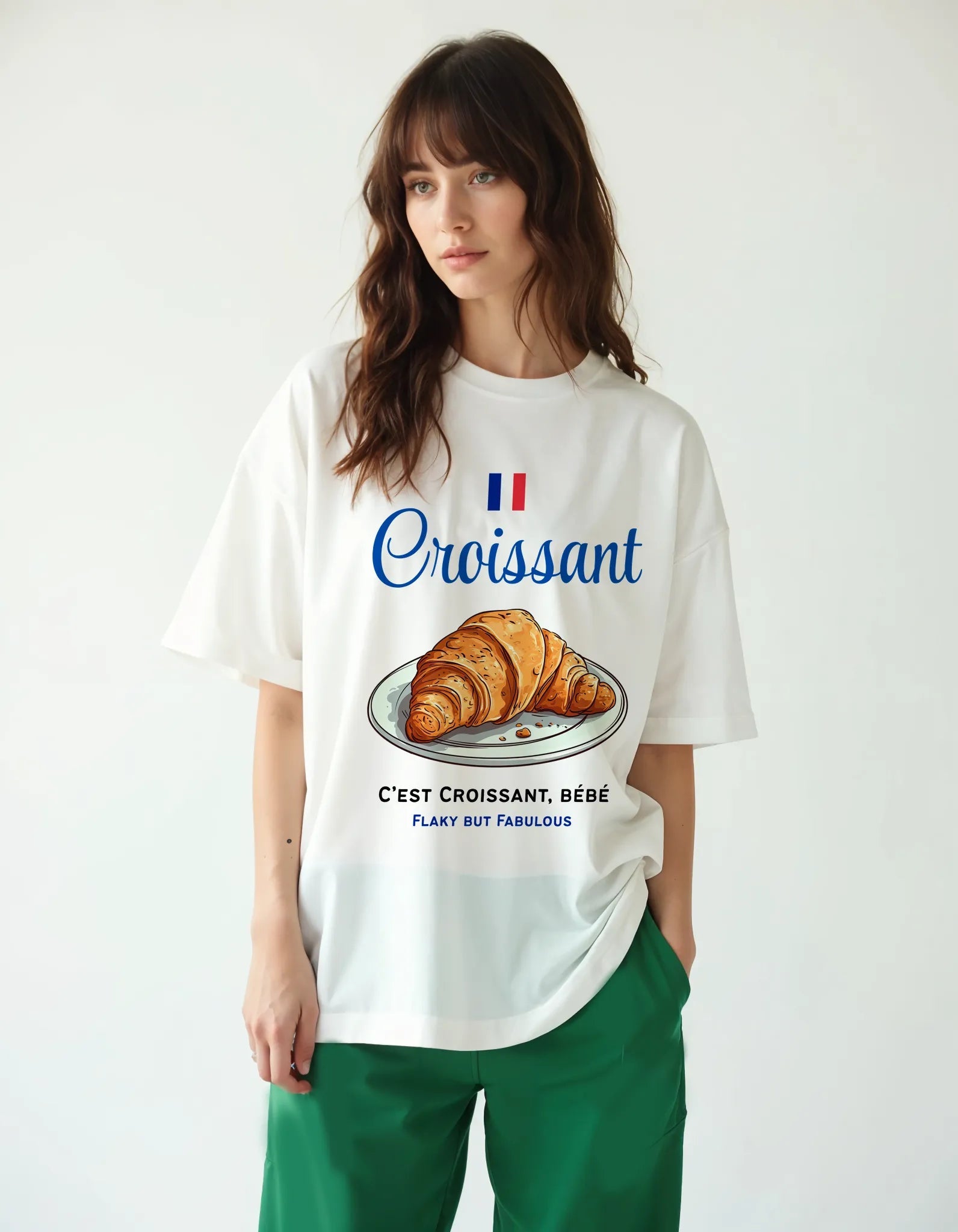 Croissant Tee | Quick-Dry Cooling T-shirt