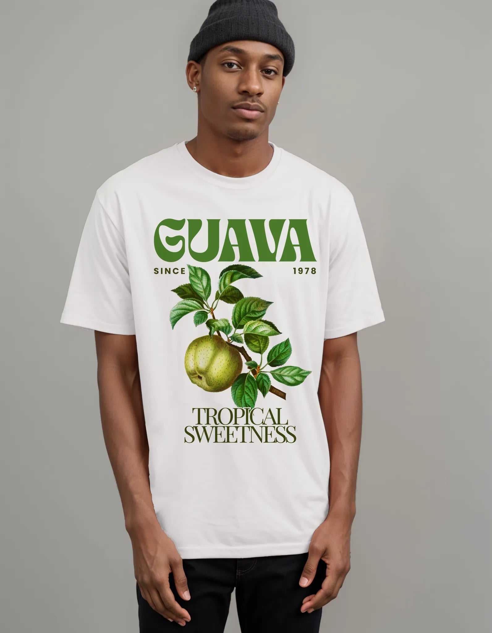 Guava Sweetness Tee | Quick-Dry Cooling Streetwear T-shirt