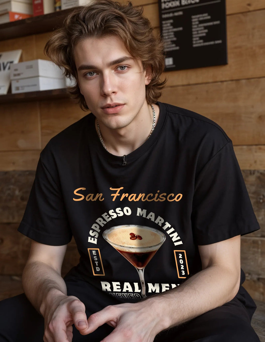 Espresso Martini Tshirt – New York Club Quick-Dry Sorona® Streetwear | EMPULSE®
