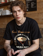 Espresso Martini Tshirt – New York Club Quick-Dry Sorona® Streetwear | EMPULSE®
