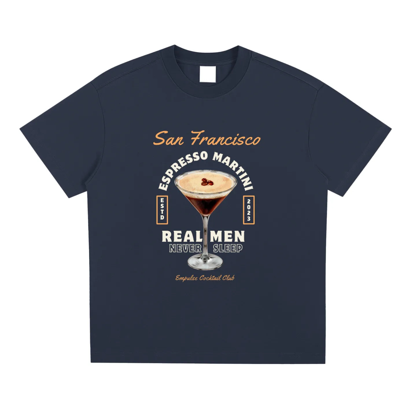 Espresso Martini Tshirt – New York Club Quick-Dry Sorona® Streetwear | EMPULSE®