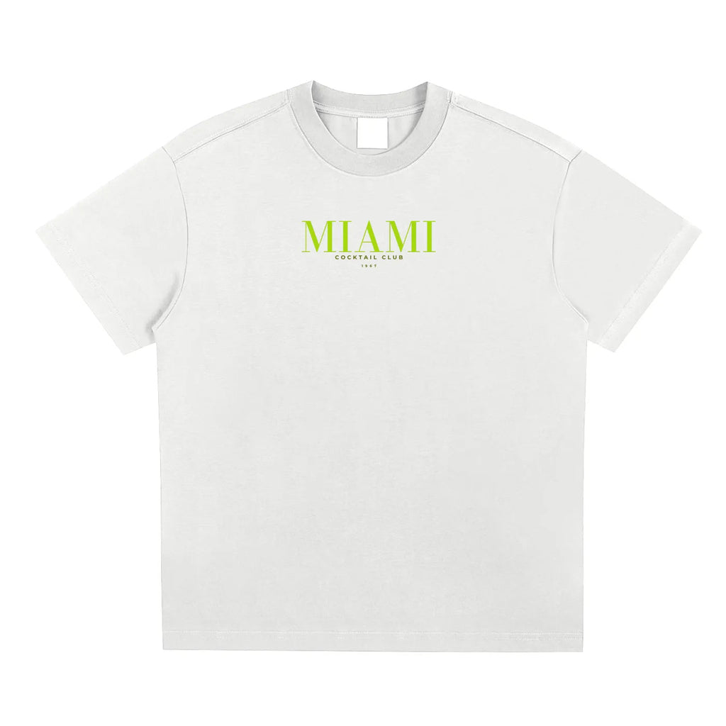 Miami Cocktail Club Tee | Retro Graphic Streetwear T-shirt