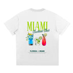 Miami Cocktail Club Tee | Retro Graphic Streetwear T-shirt