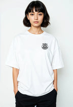 New York Burger Tee- White | Quick-Dry Cooling T-shirt