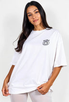 New York Burger Tee- White | Quick-Dry Cooling T-shirt