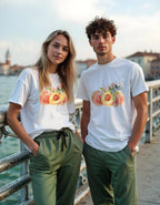 Peach Tee V2| Quick-Dry Cooling Streetwear T-shirt