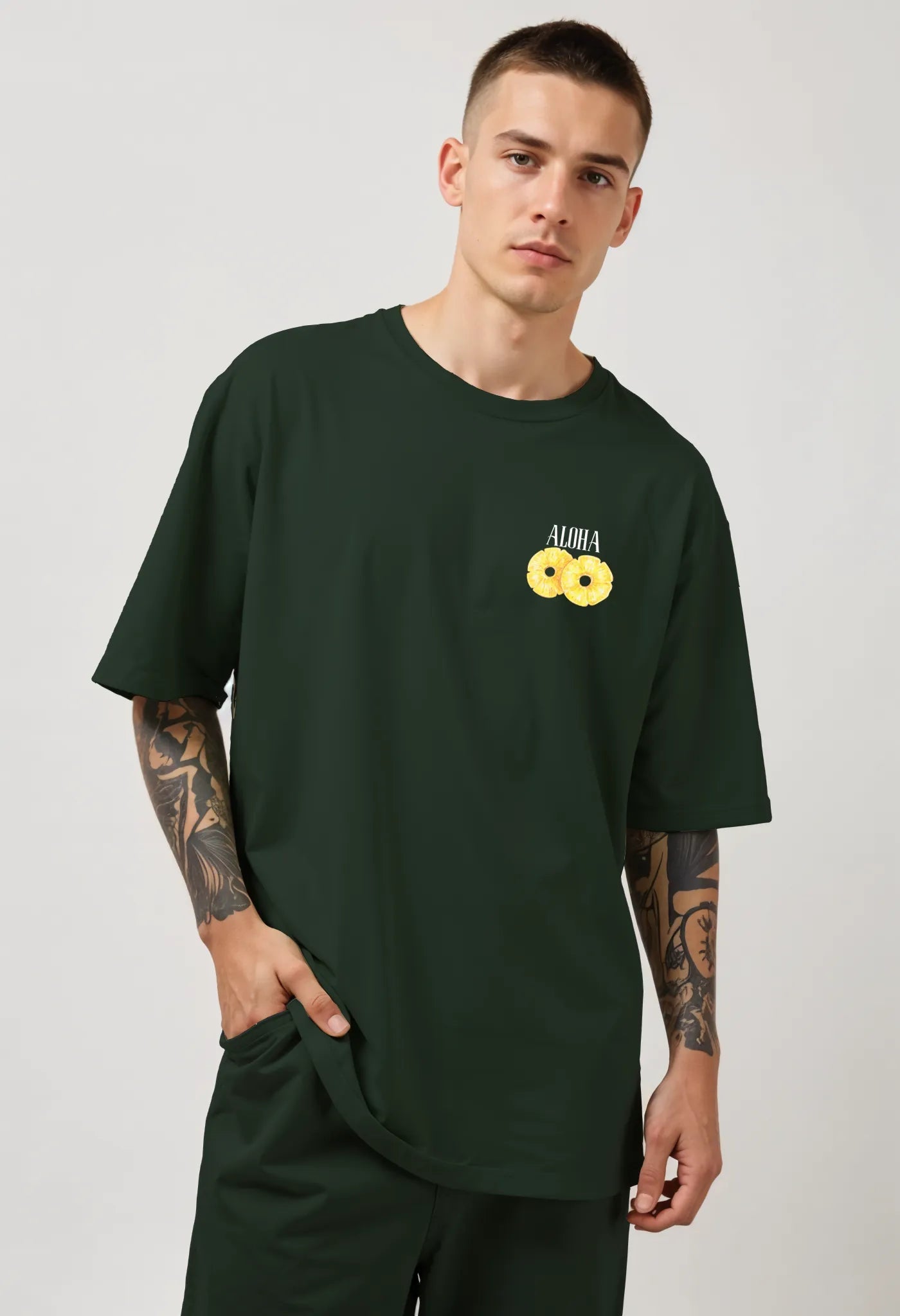 Pineapple Tee | Quick-Dry Cooling Streetwear T-shirt