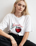 Martini Tshirt – White Martini Cocktail Club Sorona® Streetwear Tee | EMPULSE®
