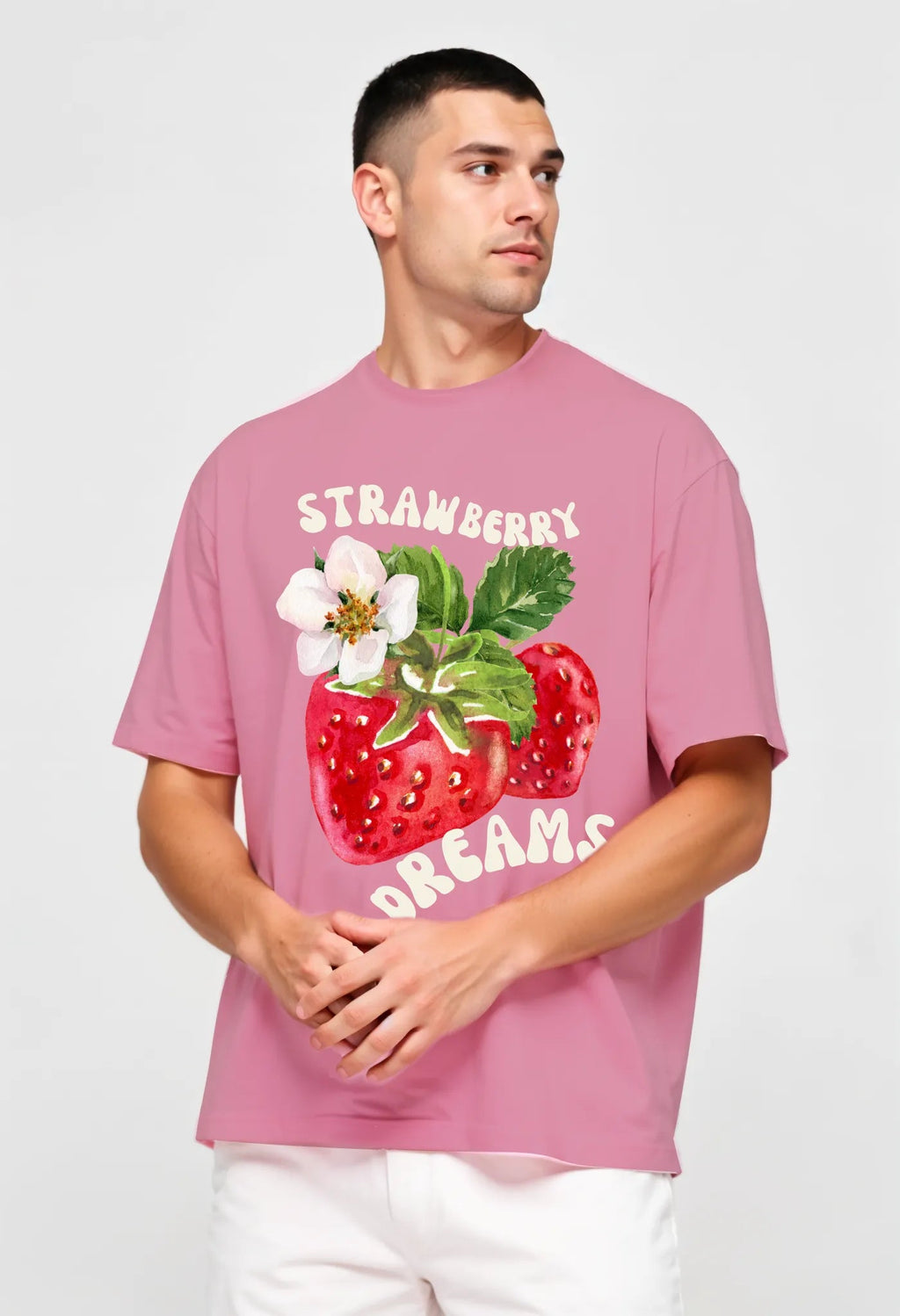 StrawBerry Tee | Quick-Dry Cooling Streetwear T-shirt