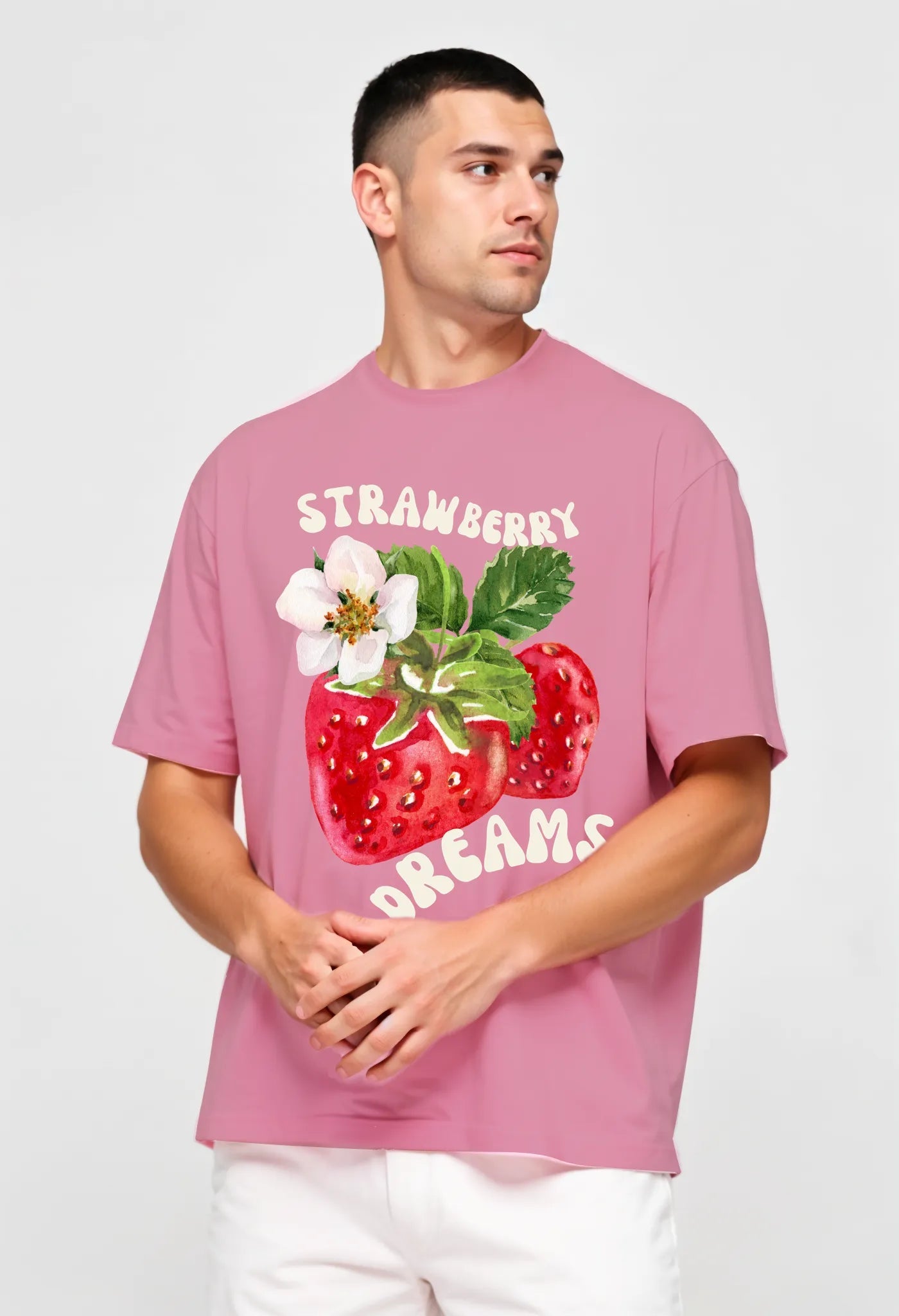 StrawBerry Tee | Quick-Dry Cooling Streetwear T-shirt