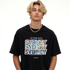 Sydney Tee - Black | Quick-Dry Cooling T-shirt