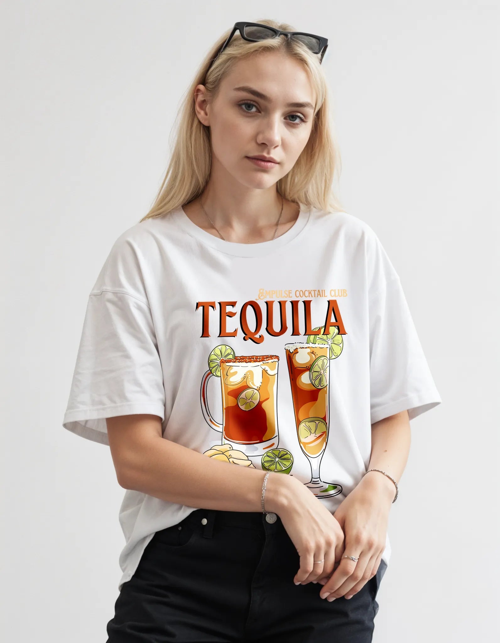 Tequila Tshirt | Cocktail Club Quick-Dry Sorona Streetwear