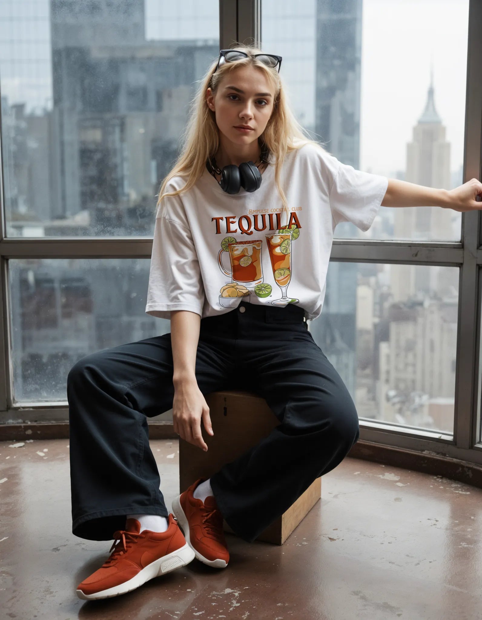 Tequila Tshirt | Cocktail Club Quick-Dry Sorona Streetwear