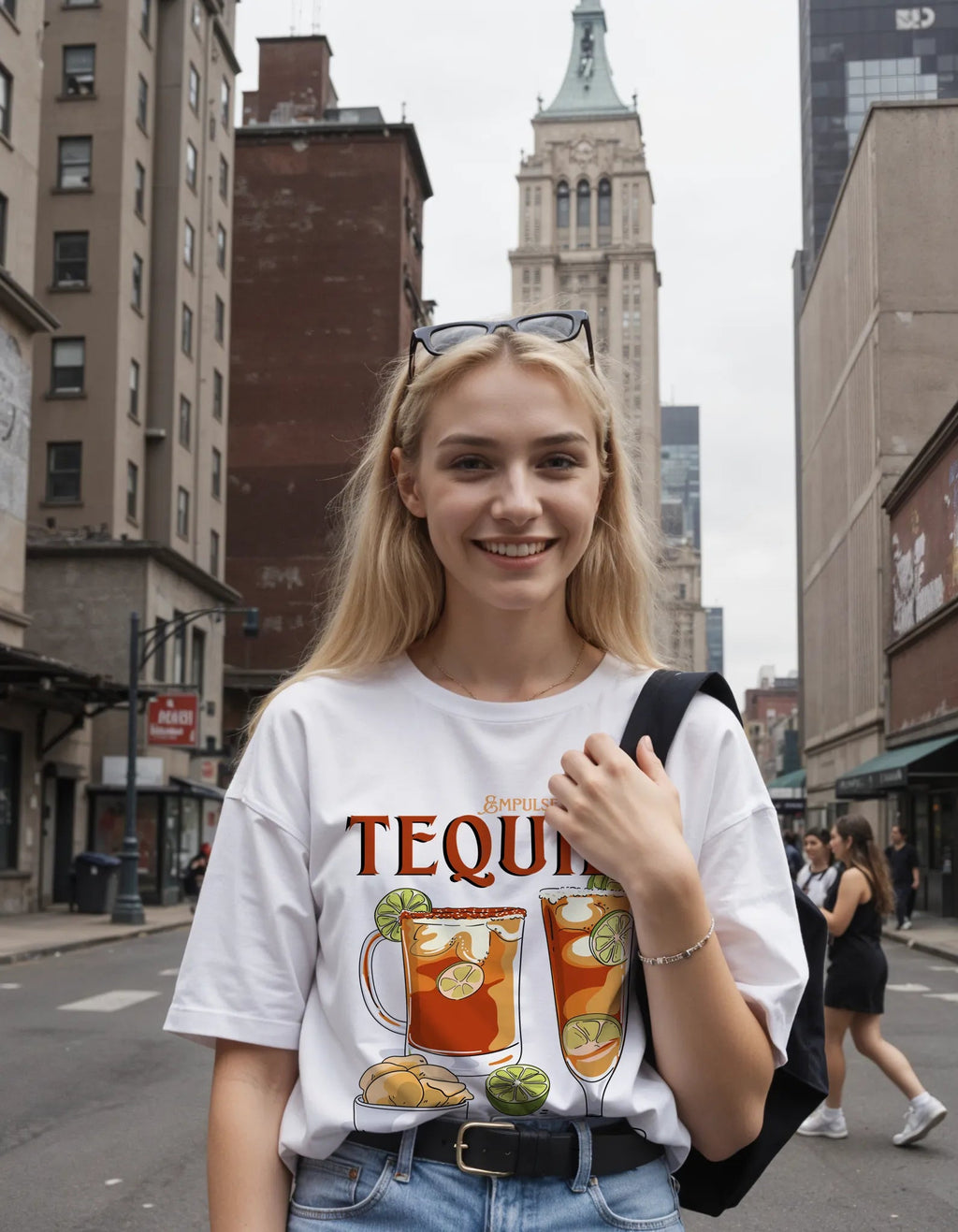 Tequila Tshirt | Cocktail Club Quick-Dry Sorona Streetwear