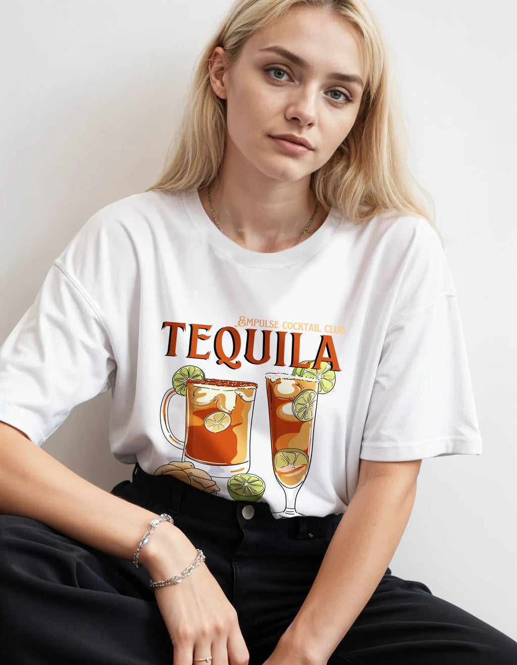 Tequila Tshirt | Cocktail Club Quick-Dry Sorona Streetwear
