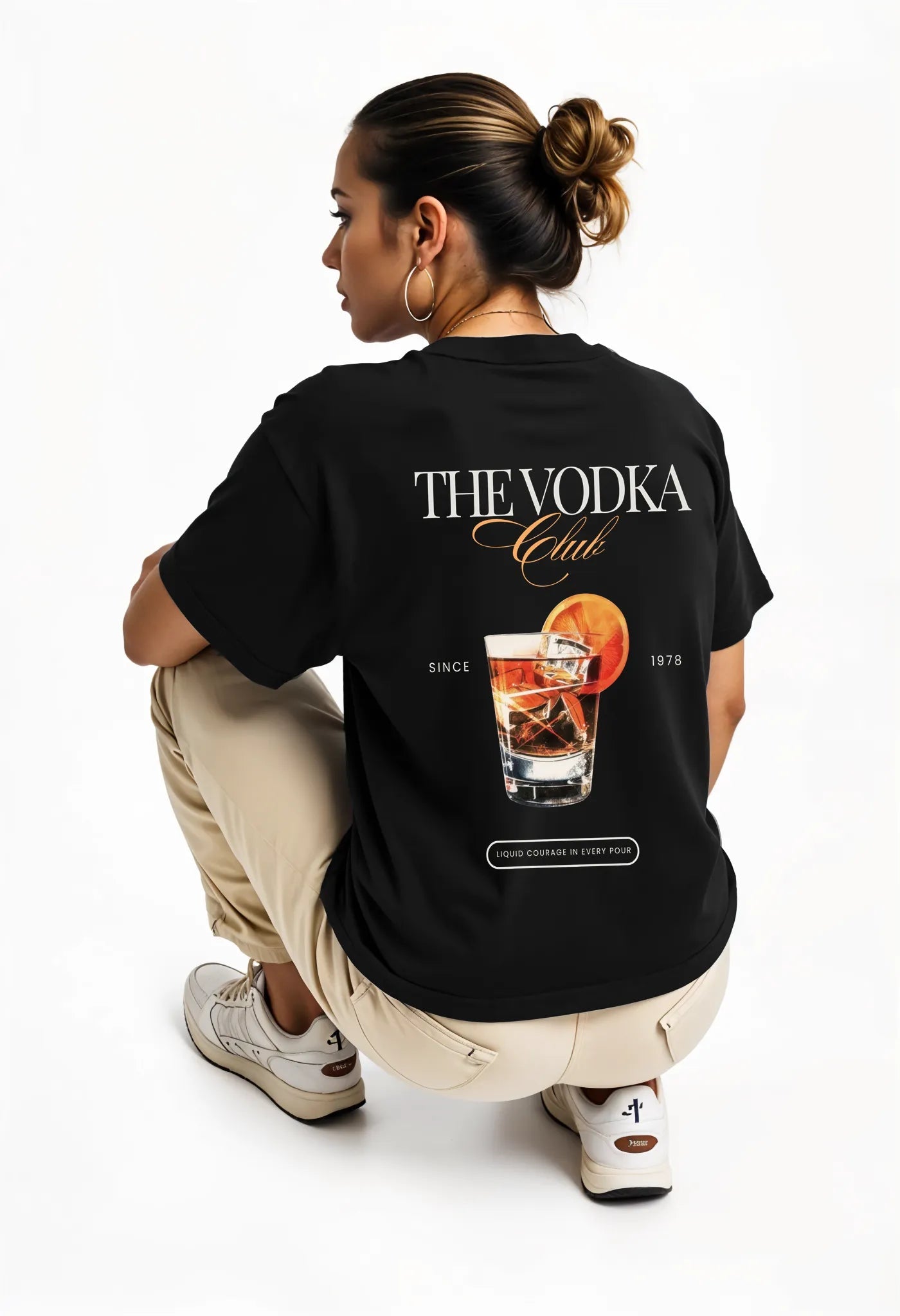 Vodka Tshirt | Vodka Club Sorona Graphic Streetwear Tee