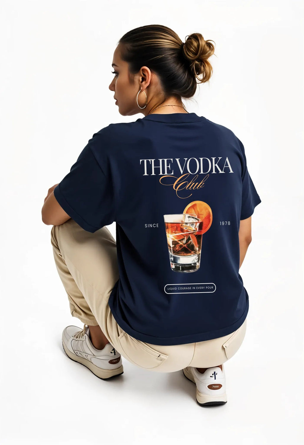 Vodka Tshirt | Vodka Club Sorona Graphic Streetwear Tee