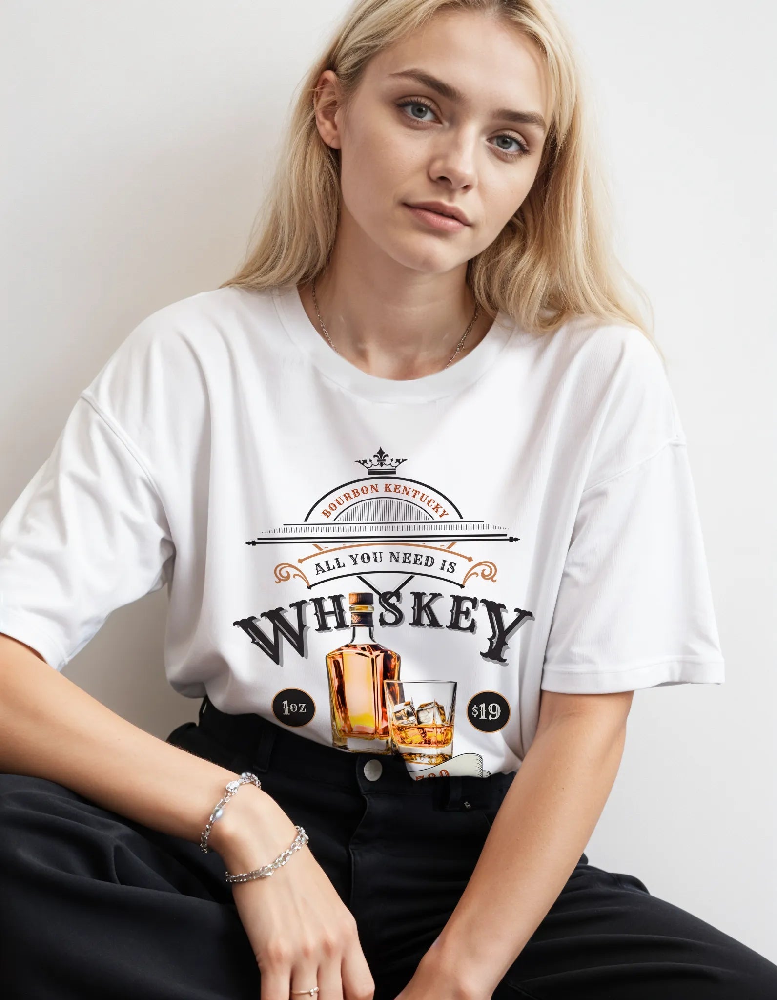 Bourbon Whiskey Tee | Quick-Dry Cooling Streetwear T-shirt